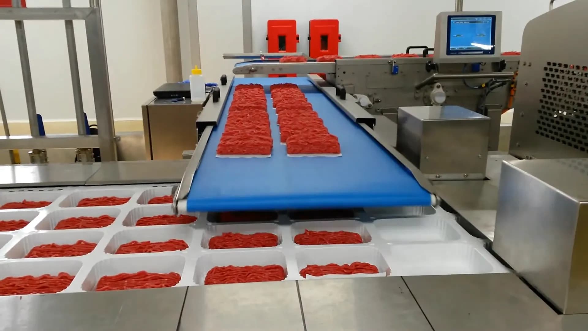 Double Retractable Conveyor (Meat Industry), video still
