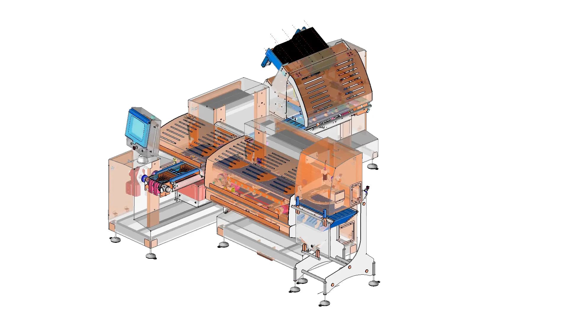 Salmon Tray Packing (Meat Industry), video still