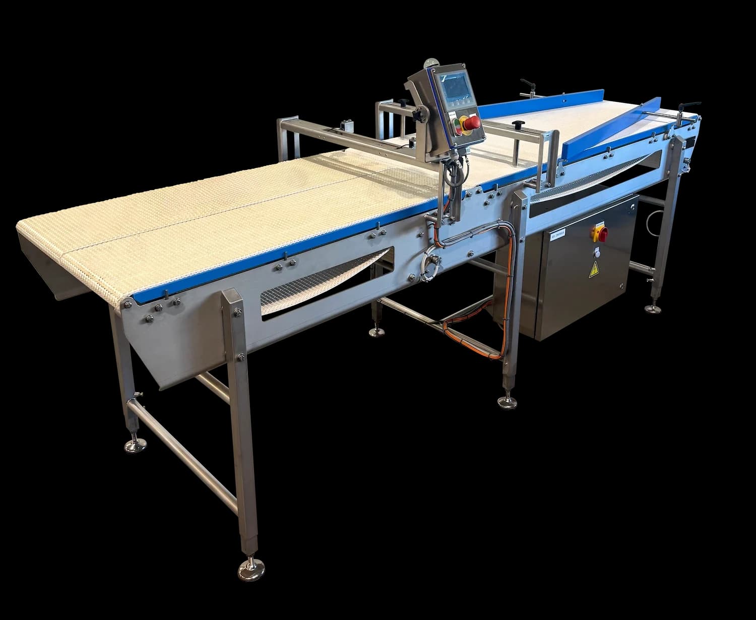 Pouch flipping conveyor line (Conveyor Systems)